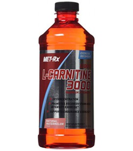 MetRX Liquid L-Carnitine 3000 Force maximale, 16 Fluid Ounce