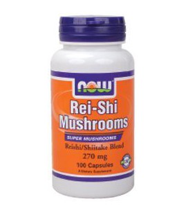 NOW Foods - Rei -Shi Mushrooms 270 mg 100 caps