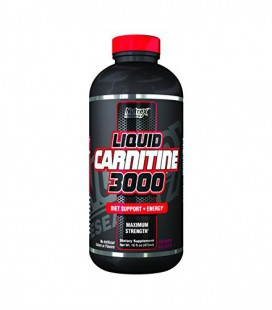 Nutrex Liquid Research Supplement 3000 Carnitine, Berry Blast, 16 Fluid Ounce