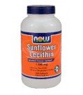 NOW Foods - Sunflower Lecithin Nervous System Support 1200 mg. - 200 Softgels ( Multi-Pack)