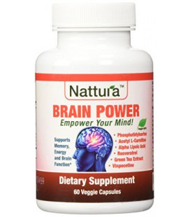 BRAIN POWER - Mémoire, de l'énergie et le soutien de la fonction cérébrale (avec Phosphatidylserine, Vinpocetine, acétyl L-Carni