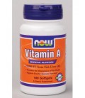 NOW Foods - Vitamin A 25,000 IU 100 softgels