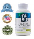 TASQ acétyl L-carnitine (ALCAR) 500MG, 200 Vegetarian Capsules - soutien cognitif