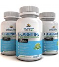 L-Carnitine 500mg - Pure Essential Amino Acids - Supplément L Carnitine Diet pour la récupération de la séance d'entraînement, e