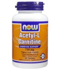 Now Foods Acetyl L-Carnitine 750mg, 90 tabs ( Multi-Pack)