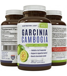 MEILLEURE Garcinia cambogia ◑ Appetite Potent contrôle ◑ HCA Supplément - brûleur Grande graisse pour hommes &amp; femmes - puis