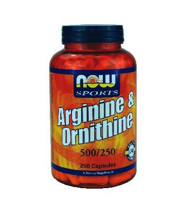 Now Foods Arginine/Ornithine, 250 caps ( Multi-Pack)