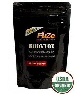 FUZE 100% à base de plantes bio perte Sachets de thé de poids de soutien Detox Cleansing &amp; contrôle de l'appétit, en douceur
