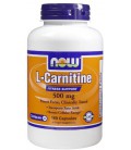 Now Foods Carnitine 500mg, 180 caps ( Multi-Pack)