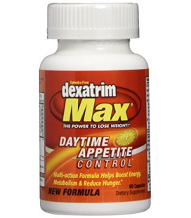 Contrôle de l'appétit Dexatrim Max Daytime 60 Caplets par Chattem LABS