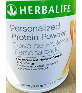 Herbalife Protein Powder personnalisé 12.7 Oz (360g), Natural Unflavored Appétit et le supplément de perte de poids,