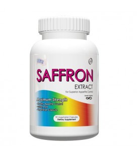 Saffron Extrait-Appétit qui fonctionne, 88.5mg, 90 Veggie Capsules, (Saffron Extrait Satiereal), 1 comprimé par