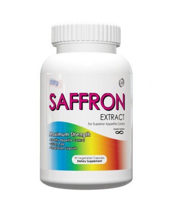Saffron Extrait-Appétit qui fonctionne, 88.5mg, 90 Veggie Capsules, (Saffron Extrait Satiereal), 1 comprimé par
