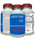Phen Thin 375, Extreme Fat Burner, contrôle de l'appétit maximum, Pure Organic