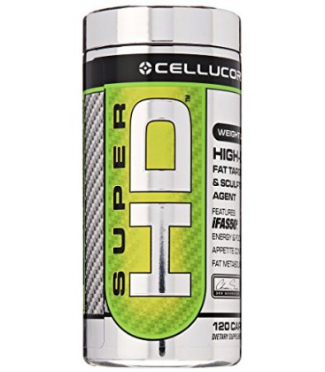 Perte Cellucor Super HD Poids, contrôle de l'appétit 120 Ct.