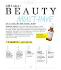 Best-vente Acide Hyaluronique Sérum Skin- 100% Pure-La plus haute qualité, Anti-Aging Serum-- Hydratation Intense + Hydratant,