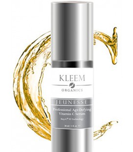 Kleem Organics® 20% VITAMINE C &amp; E SERUM pour le visage avec 10% Acide Hyaluronique, 1 Oz. La plupart PROFESSIONAL Anti Agin