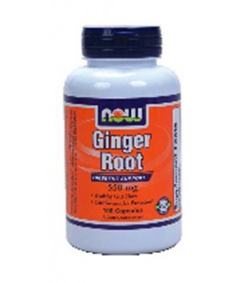 Now Foods Ginger Root, 100 caps / 550 mg ( Multi-Pack)