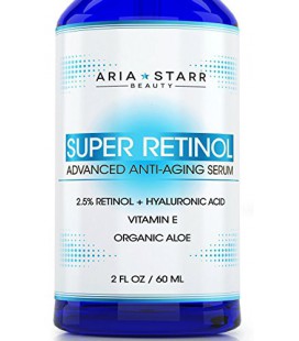 Super Retinol 2,5% rétinol, acide hyaluronique, vitamine E, Aloe 60 ml