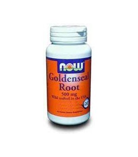NOW Foods Goldenseal Root 500 mg, 100 caps ( Multi-Pack)