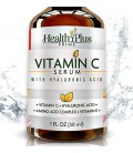 Anti-Aging Vitamine C Sérum pour le visage avec de l'acide hyaluronique