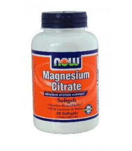Now Foods Magnesium Citrate - 90 Softgels ( Multi-Pack)