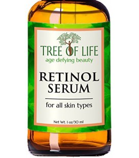 Meilleur Sérum Rétinol - 72% ORGANIQUE - Force clinique Rétinol Hydratant Anti Aging Anti Wrinkle Serum - SATISFACTION