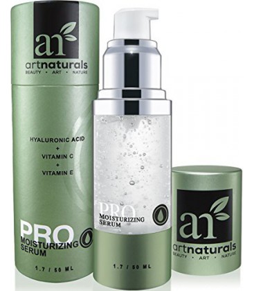 ArtNaturals Acide Hyaluronique Sérum 1 oz -Meilleur Anti Aging Skin Care produit pour le visage Force clinique avec la vitamine 