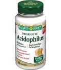 Nature's Bounty Probiotic Acidophilus, 100 Capsules (Pack of 4)