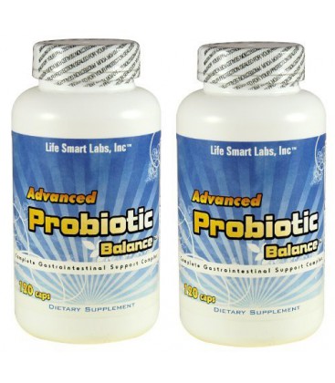 Advanced Probiotics Balance, 240 caps Probiotic Acidophilus dietary supplement and digestion aid