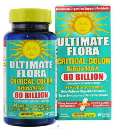 Ultimate Flora Critical Colon 80 Billion - 30 - Veg Cap