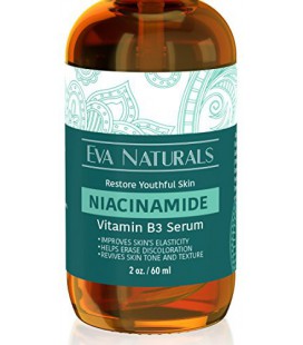 Vitamine B3 5% Niacinamide Serum par Eva Naturals (2 oz) - Avantages Niacinamide peau avec Incredible Anti-Aging et Réduit
