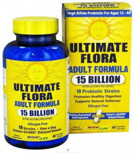 Ultimate Flora Adult Formula 15 Billion - 60 - Veg Cap