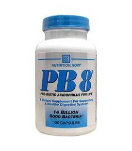 Nutrition Now PB 8 Pro-Biotic Acidophilus for Life -- 120 Capsules