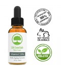 Vitamine C Sérum Visage 20% - Acide Hyaluronique - Rides Anti - Anti Aging Serum - Fades taches sombres - Réparations peau - Bio