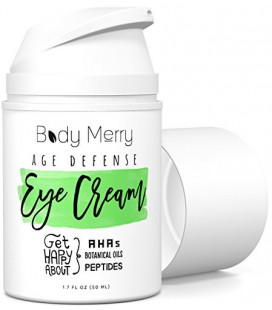 Crème contour des yeux pour Dark Circles &amp; Puffiness - Meilleur Anti-Aging Hydratant avec de l'acide hyaluronique + naturels