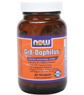 NOW Foods Gr 8 Dophilus Enteric Coated, 60 Vcaps