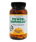 Country Life Power-Dophilus (Milk-Free Dietary Supplement) Vegetarian Capsule, 100-Vegetarian Capsules