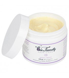 Meilleure crème de nuit 100% All Natural &amp; Organic 80% Crème de nuit par BeeFriendly, anti-rides, anti-âge, Deep Hydratant &