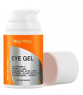 La vitamine C Crème Eye Gel pour Dark Circles &amp; Puffiness - Meilleur Anti-Aging Hydratant avec de l'acide hyaluronique natur