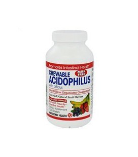 American Health - Acidophilus, Chew Asst Fruit Flavor 120 Ct