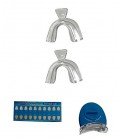 Dents cool Kit (10) Seringues de 44 peroxyde de carbamide gel blanchissant - (1) LED Accelerator Light - (2) Plateaux - (1) Shad