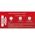 28 Blanchiment des dents Strips | NEW 30 min. Exprimez | Beau sourire Premium Line Professional Quality - Teeth Kit de blanchime