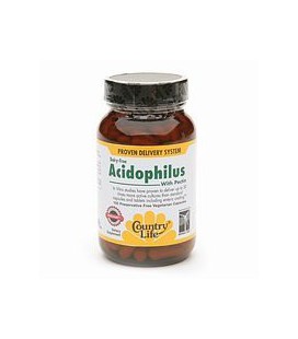 Country Life - Acidophilus With Pectin, 200 mg, 100 veggie caps