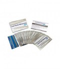 Dents blanchissant cool Zéro Peroxyde Strips pour les dents et les gencives sensibles Whitener Band Kit 28 Pcs 14 Traitements 2 