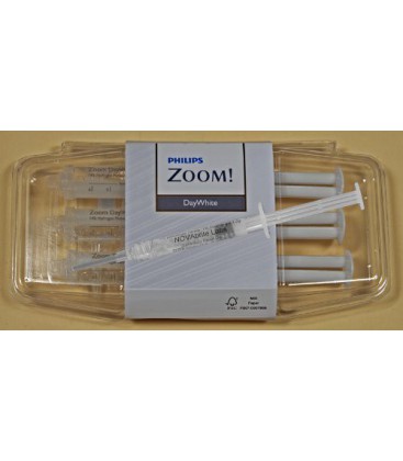 Philips Zoom White Day ACP 14% de peroxyde d'hydrogène (Remplace 38%) 3-pack de blanchiment des dents Gel + Bonus sensibilité Re