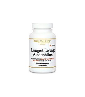 Longest Living Acidophilus 120 Capsules