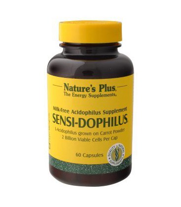 Nature's Plus - Sensi-Dophilus, 500 mg, 60 capsules
