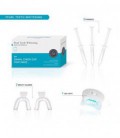 MEILLEURS Teeth Kit de blanchiment avec système LED Light Blue, 3 Gel Seringues, 2 plateaux, Professional 44% de peroxyde d'hydr