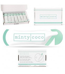 Oil Pulling Kit - Mintycoco Oral Detox Dental - pour les dents naturellement plus blanches, haleine fraîche, bouche saine. 14 jo